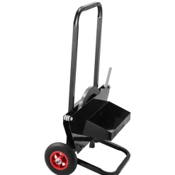 VEVOR Banding Strapping Cart, Fit for Steel Strapping Coils with 23.6 inches Core Outer Size, Heavy Duty Strapping Dispenser with Rubber Wheels, Suitable for Factory, Warehouse, Loading Area