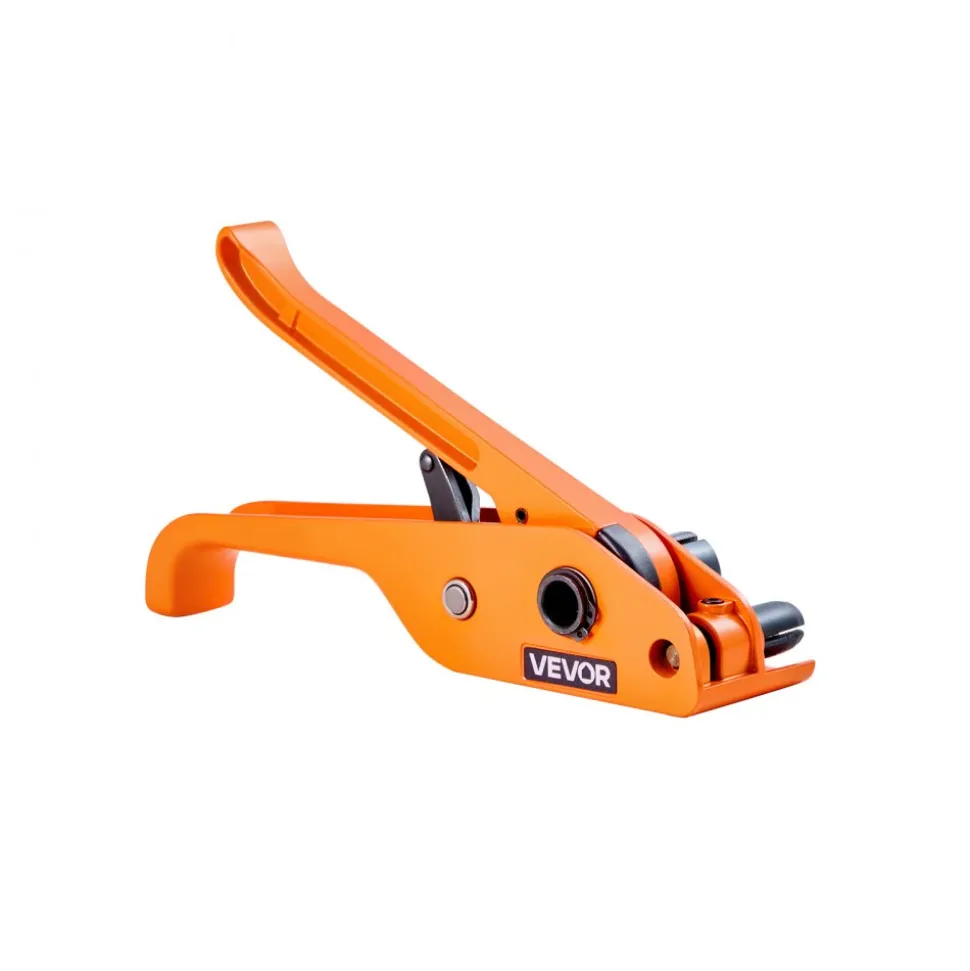 VEVOR Banding Strapping Kit, Heavy Duty Banding Sealer Tool with 3200 ft Length PP Band, 1000 Metal Seals, 50 Corner Protectors, Plastic Pallet Packaging Strapping Kit for Warehouse/Shipping/Moving