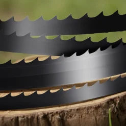 VEVOR Bandsaw Blade, 60 Inch Length, 6 TPI Band Saw Blade with 15 HRC Hardened Sharp Teeth, SK5 High-Strength Carbon Steel, 0.25 Inch Width, Replacement for Major Woodworking Band Saw Brands, 1 Pack