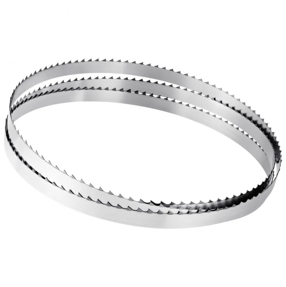 VEVOR Bandsaw Blade, 72 Inch Length, 4 TPI Band Saw Blade with 18 HRC Hardened Sharp Teeth, SK5 High-Strength Carbon Steel, 0.5 Inch Width, Replacement for Major Woodworking Band Saw Brands, 1 Pack