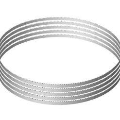 VEVOR Band Saw Blade, 65x0.63x0.02 inch, 5 PCS/Pack Meat Bandsaw Blades for Replacement, Carbon Steel Blade, Meat Cutting Blade Wrapped by Rust-Proof Paper, Fit for Commercial Bone Saw Machines
