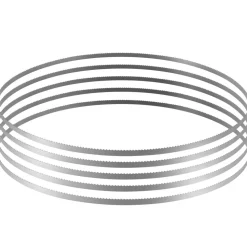 VEVOR Band Saw Blade, 83.5x0.63x0.02 inch, 5 PCS/Pack Meat Bandsaw Blades for Replacement, Carbon Steel Blade, Meat Cutting Blade Wrapped by Rust-Proof Paper, Fit for Commercial Bone Saw Machines