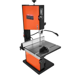 VEVOR Band Saw, 10-Inch, Two-Speed Benchtop Bandsaw with 373W 1/2 HP Motor, 6 in Max Cutting Height, 13.2 x 13.4 in Cast Iron Table, with 360° Work Light, Miter Gauge, Fence, Band Saw for Woodworking