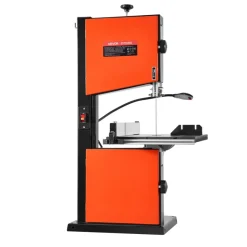 VEVOR Band Saw, 10-Inch, Two-Speed Benchtop Bandsaw with 373W 1/2 HP Motor, 6 in Max Cutting Height, 13.2 x 13.4 in Cast Iron Table, with 360° Work Light, Miter Gauge, Fence, Band Saw for Woodworking