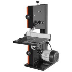 VEVOR Band Saw, 9-Inch, Woodworking Benchtop Bandsaw with 1/2 HP Motor, 3.5-Inch Max Cutting Height, 11.8 x 11.8 in Cast Aluminum Table, 0-45° Tilting Range, with Miter Gauge, Fence, for Woodworking