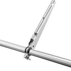 VEVOR Barbed Wire Arm, 10 Packs 14.8 in Fence Post Extender for 1.3" to 1.5" Chain Link Fences, U Bracket Design, Galvanized Steel Fence Height Extender, Protect Privacy and Prevent Pets Jumping Off