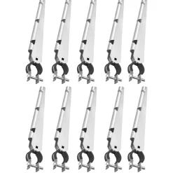 VEVOR Barbed Wire Arm, 10 Packs 14.8 in Fence Post Extender for 1.3