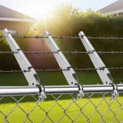VEVOR Barbed Wire Arm, 10 Packs 14.8 in Fence Post Extender for 1.3