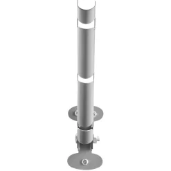 VEVOR Barbed Wire Arm, 10 Packs 12.2 in Fence Post Extender, Flat or Surface Mounted, Galvanized Steel Fence Height Extender, Protect Privacy and Prevent Pets Jumping Off, for Outdoor Wood Concrete Fences