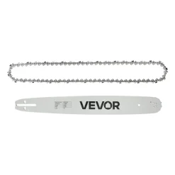 VEVOR Bar & Chainsaw Chain Combo 20" .325" Pitch .058" Gauge 76 Drive Links, Fits VEVOR CN-52G / CN-58G / CN-62G Gas Chainsaw, Alloy Steel, Replacement Guide Bar & Saw Chain with Sharp Cutter Teeth