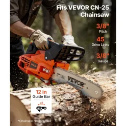 VEVOR Bar & Chainsaw Chain Combo 12