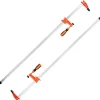 VEVOR Bar Clamps for Woodworking, 2-Pack 36" Clamp, Quick-Change F Clamp with 600 lbs Load Limit, 2.5" Throat Depth, Cast Iron and Carbon Steel, Wood Clamps for Woodworking Metal Working