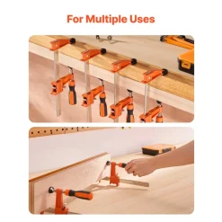 VEVOR Bar Clamps for Woodworking, 2-Pack 24