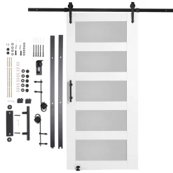 VEVOR Barn Door and Hardware Kit, 42