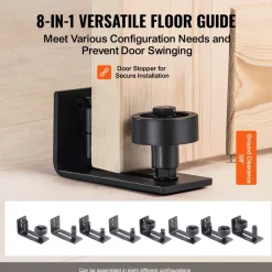 VEVOR Barn Door and Hardware Kit, 36