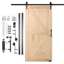 VEVOR Barn Door and Hardware Kit, 42