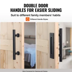 VEVOR Barn Door and Hardware Kit, 42