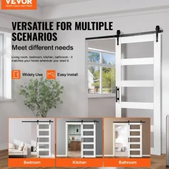 VEVOR Barn Door and Hardware Kit, 30