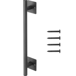 VEVOR Barn Door Handle, 12.6 in Rustic Fence Gate Handle, Rust-Resistant Coating, Heavy Duty Carbon Steel Outdoor Gate Handles, Easy to Install, Metal Sliding Door Pulls for Garage Shed Closet Pantry