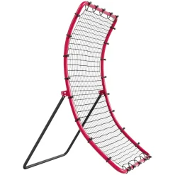 VEVOR Baseball And Softball Rebounder Net, 4 x 6 Feet PitchBack Baseball Nest for Pitching and Fielding Training, Pitch Return Trainer Rebound Net with Pitching Target, 4 Adjustable Angles