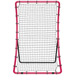 VEVOR Baseball And Softball Rebounder Net, 4 x 6 Feet PitchBack Baseball Nest for Pitching and Fielding Training, Pitch Return Trainer Rebound Net with Pitching Target, 4 Adjustable Angles