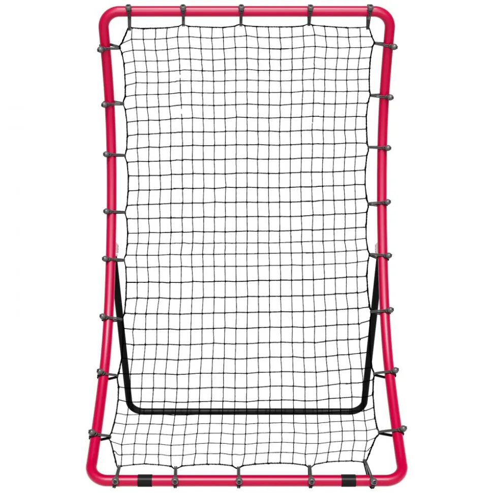 VEVOR Baseball And Softball Rebounder Net, 4 x 6 Feet PitchBack Baseball Nest for Pitching and Fielding Training, Pitch Return Trainer Rebound Net with Pitching Target, 4 Adjustable Angles