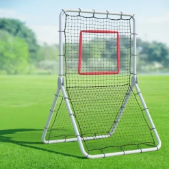 VEVOR Baseball And Softball Rebounder Net, 3.5 x 6 ft PitchBack Baseball Pitching Nest, Softball Pitchback Net, Fielding Trainer, Bounce Back Net for Fielding/Throwing Practice, 5 Adjustable Angles