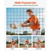 VEVOR Baseball Batting Cage, 35.0 x 10.5 x 10.2 FT Freestanding Portable Batting Cage, Hitting Cages with 45-Ply Knotted HDPE & Long Positioning Ropes, Battings Cages Netting for Indoor Outdoor