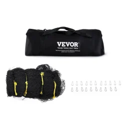 VEVOR Baseball Batting Netting, Professional Softball Baseball Batting Hitting Training Net, Practice Portable Pitching Cage Net with Door & Carry Bag, Heavy Duty Enclosed PE Netting, 70FT (NET ONLY)