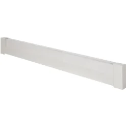 VEVOR Baseboard Heater Covers, Basic Series 5 ft Standard Electric Heating Unit Front Cover for Home Improvement, Heavy-duty Steel, Easy Installation for Bedroom Replacing Old Cover, White