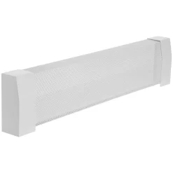 VEVOR Baseboard Heater Covers, Premium Series 3 ft Standard Electric Heating Unit Front Cover for Home Improvement, Heavy-duty Steel, Easy Installation for Bedroom Replacing Old Cover, White