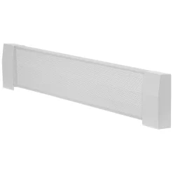 VEVOR Baseboard Heater Covers, Premium Series 3 ft Standard Electric Heating Unit Front Cover for Home Improvement, Heavy-duty Steel, Easy Installation for Bedroom Replacing Old Cover, White