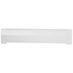 VEVOR Baseboard Heater Covers, Premium Series 3 ft Standard Electric Heating Unit Front Cover for Home Improvement, Heavy-duty Steel, Easy Installation for Bedroom Replacing Old Cover, White