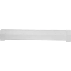 VEVOR Baseboard Heater Covers, Premium Series 4 ft Standard Electric Heating Unit Front Cover for Home Improvement, Heavy-duty Steel, Easy Installation for Bedroom Replacing Old Cover, White