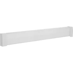 VEVOR Baseboard Heater Covers, Premium Series 5 ft Standard Electric Heating Unit Front Cover for Home Improvement, Heavy-duty Steel, Easy Installation for Bedroom Replacing Old Cover, White