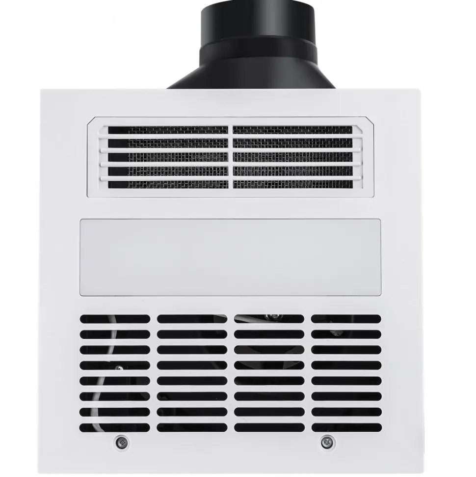 VEVOR Bathroom Exhaust Fan, 1500W Heating, 110 CFM High-Efficiency Ventilation, 1.5sones Low Noise Operation, Energy-Saving Bathroom Ceiling Fan, For Various Ceilings