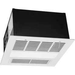 VEVOR Bathroom Exhaust Fan with Light and Heater, 80-90-110 CFM 1500W Bathroom Vent, 1.5 Sones Low-Noise, Premium DC Motor Ceiling Fan for Laundry Room, Storage Room, Home Ventilation, White