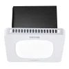 VEVOR Bathroom Exhaust Fan with LED Light, 130 CFM Bathroom Vent Three Gear Color Temp, 1.5 Sones Low-Noise, Premium AC Motor Ceiling Fan for Laundry Room, Storage Room, Home Ventilation, White