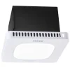 VEVOR Bathroom Exhaust Fan with LED Light, 110 CFM Bathroom Vent Three Gear Color Temp, 1.5 Sones Low-Noise, Premium AC Motor Ceiling Fan for Laundry Room, Storage Room, Home Ventilation, White