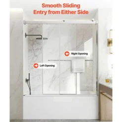 VEVOR Bathtub Shower Door 60