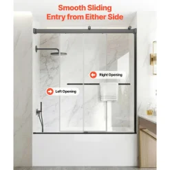VEVOR Bathtub Shower Door 60
