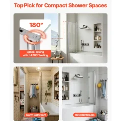 VEVOR Bathtub Shower Door 60