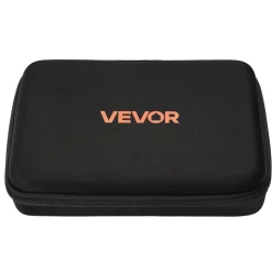 VEVOR Battery Organizer Storage Box, Battery Case Bag with Tester BT-168, Waterproof Batteries Organizer Storage Case with Zipper, Holds 167 Batteries AA AAA C D 9V Button, Black (Box Only)