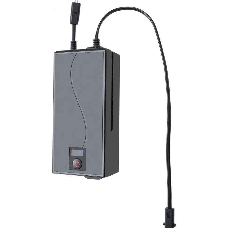 VEVOR Battery Pack for Reclining Furniture with Adapter, 5000 mAh Rechargeable Recliner Battery Pack with Universal 2-Pin Connector and LED Screen, for Electric Recliner, Sofa, Couch & Lift Chair