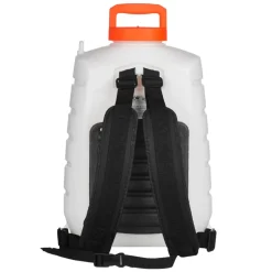 VEVOR Battery Powered Backpack Sprayer, 0-90 PSI Adjustable Pressure, 4 Gallon Tank, Back Pack Sprayer with 8 Nozzles and 2 Wands, 12V 8Ah Battery, Wide Mouth Lid for Weeding, Spraying, Cleaning