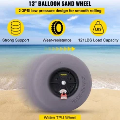 VEVOR Beach Balloon Wheels, 13