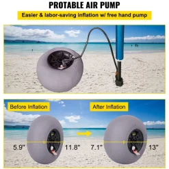 VEVOR Beach Balloon Wheels, 13