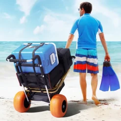 VEVOR Beach Dolly with Big Wheels for Sand, 29.9