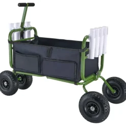 VEVOR Beach Fishing Cart, 300 lbs Load Capacity, Foldable Fish and Marine Cart with Four 11