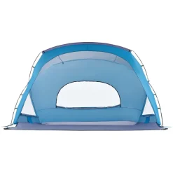 VEVOR Beach Tent Sun Shelter for 6 Person, UPF 50+ Protection, Portable Sun Shade Canopy with Carrying Bag & Sand Pockets, Lightweight and Easy Setup Beach Umbrella for Family Camping Outdoor Picnic